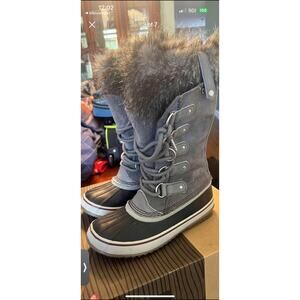 Sorel Joan of Arctic Gray Boots Size 7